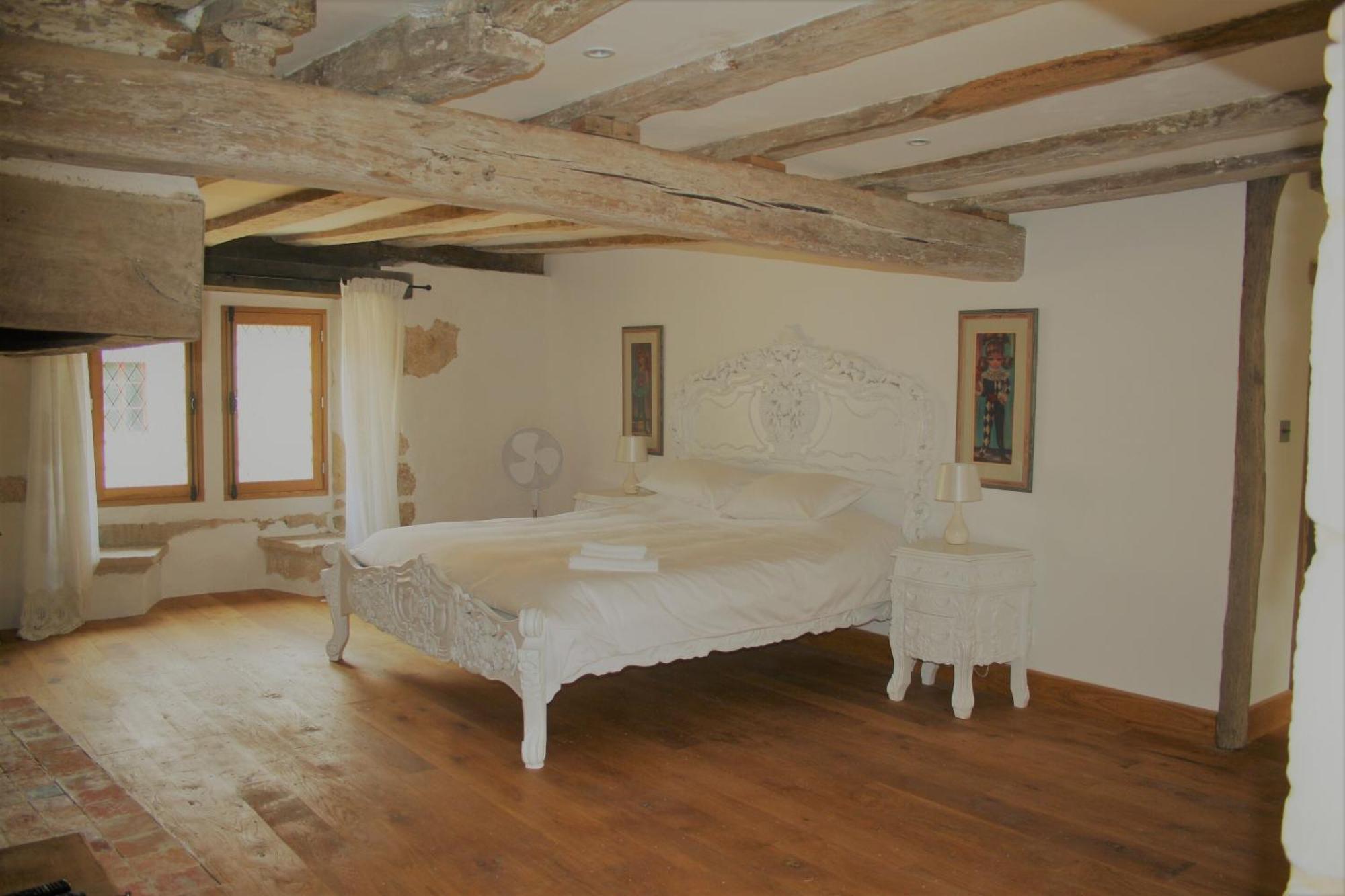 Manoir De La Basse-Cour Bed and Breakfast Asnieres-sur-Vegre Exteriör bild